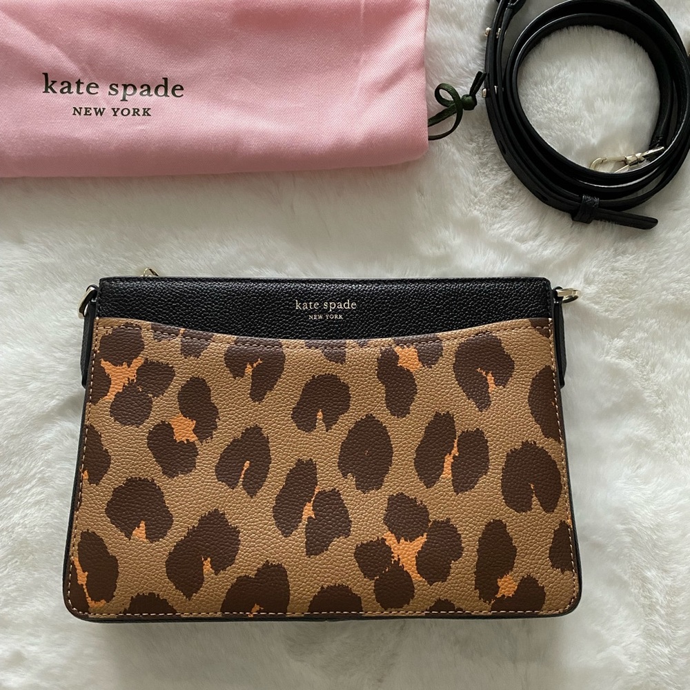 Kate Spade Margaux crossbody in leopard
